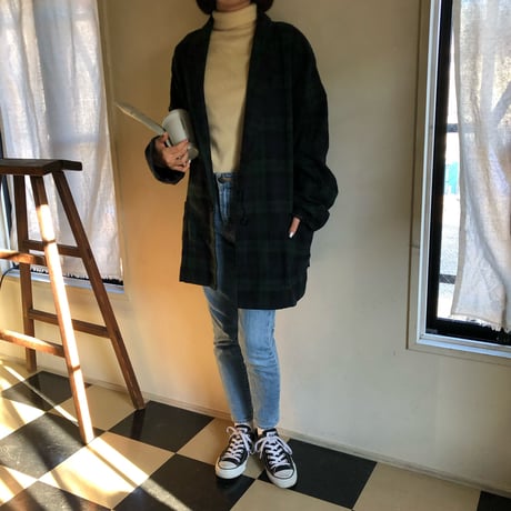 Vintage tartan check jacket