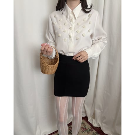 Vintage rose design shirt