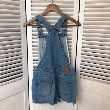 Vintage denim overalls