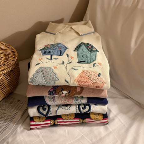 Vintage American bear print sweat