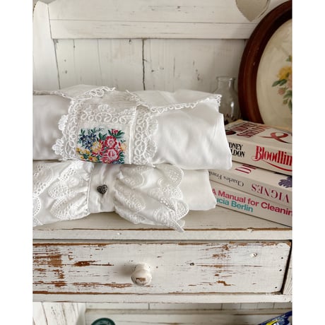 Vintage heart button frill blouse