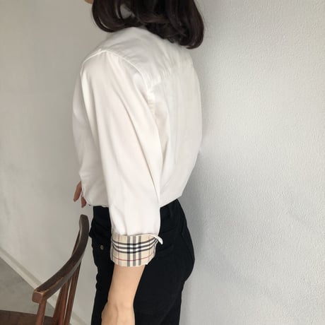 Vintage burberry check shirt