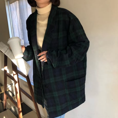 Vintage tartan check jacket