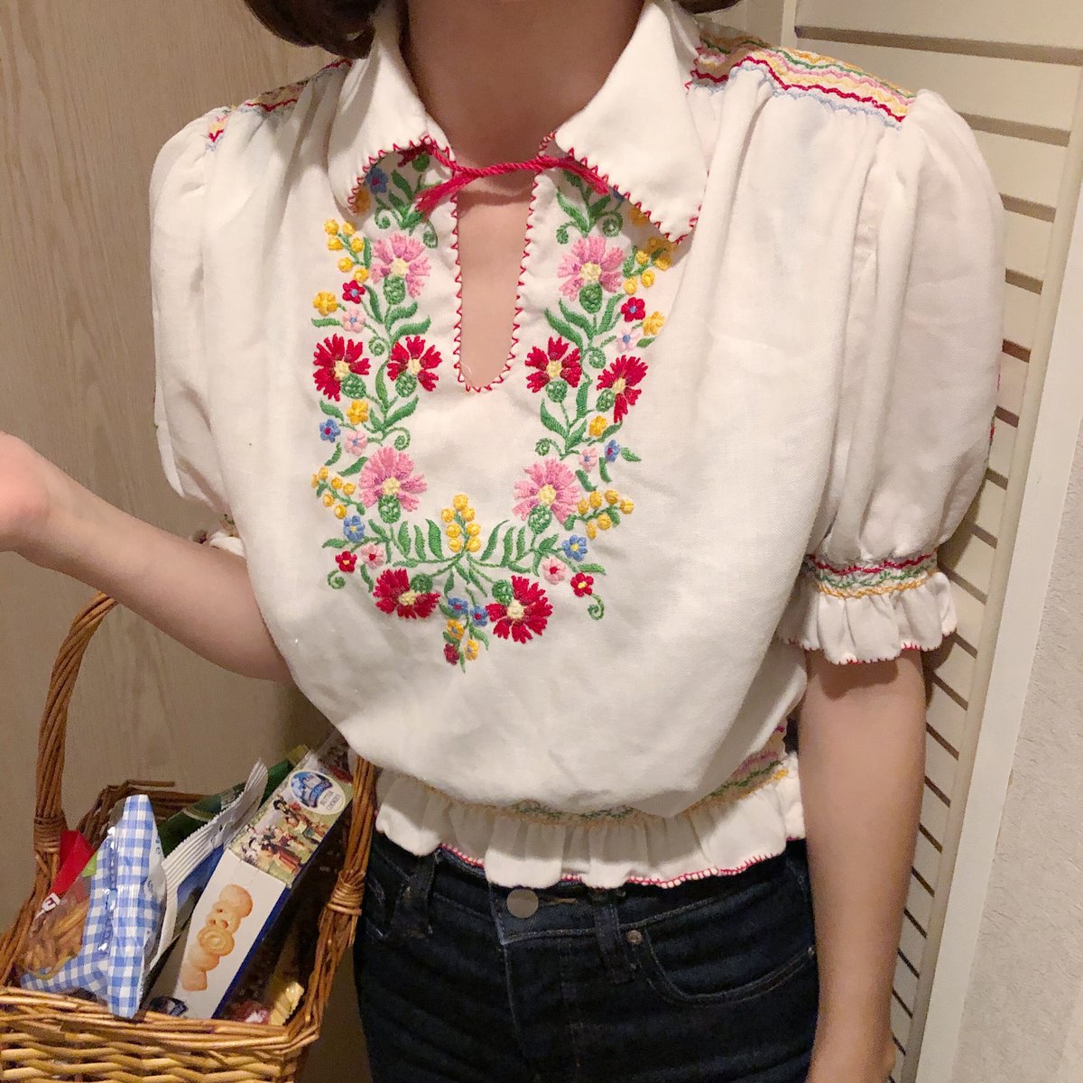 embroidery blouse | Mahvilutt vintage