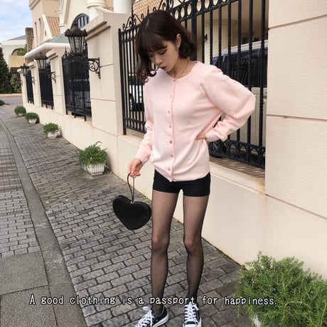 Baby pink cardigan