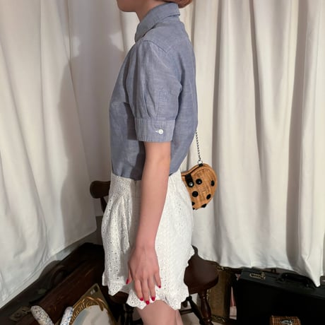 Vintage polo blue shirt