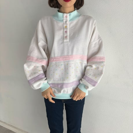 Vintage baby color star sweat