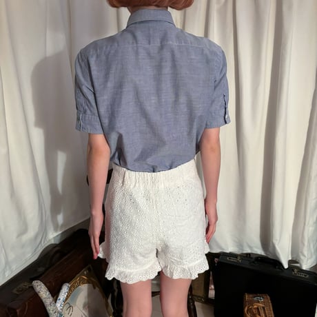 Vintage polo blue shirt