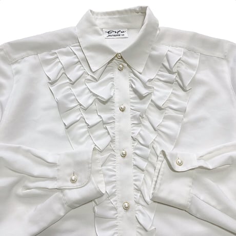 Frill french blouse