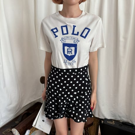 Used polo print design T-shirt