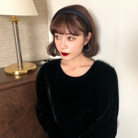 Vintage velor dress