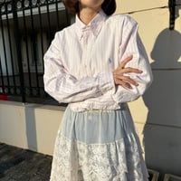 Ralph Lauren baby pink stripe shirt