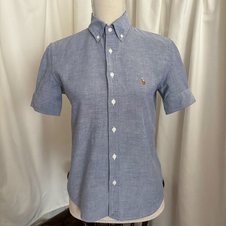 Vintage polo blue shirt