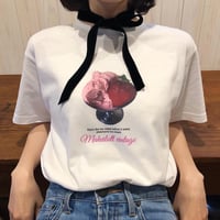 strawberry ice cream T <white>
