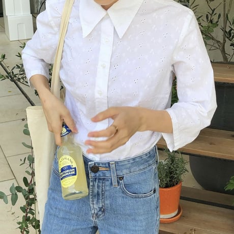 cotton lace shirt