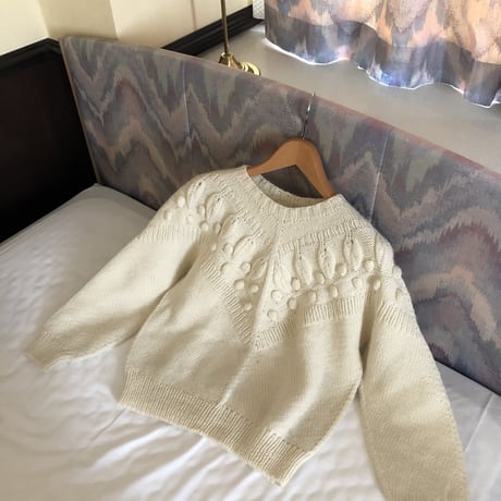 Vintage ivory knit