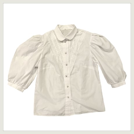 bouffant sleeve blouse