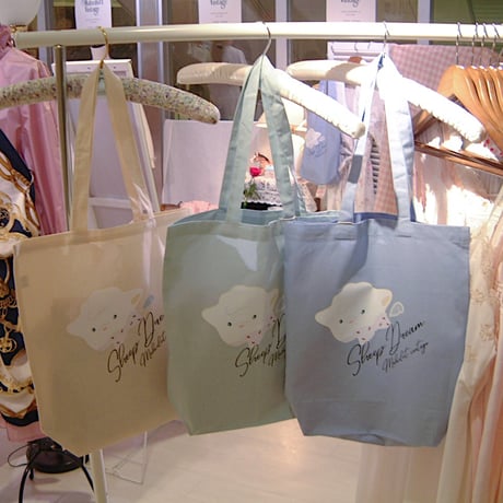 Original Sheep Dream tote bag<baby blue>