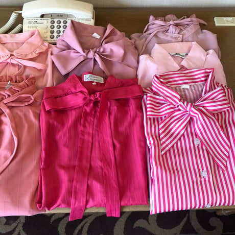Berry pink frill blouse