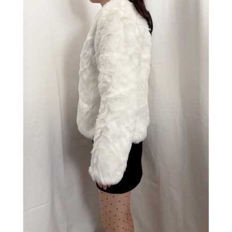 Vintage short fur coat
