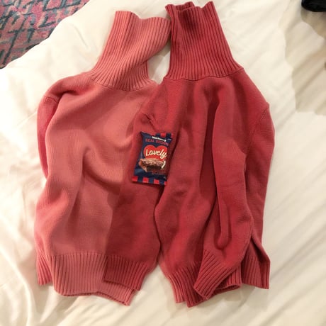 Ralphlauren knit raspberry