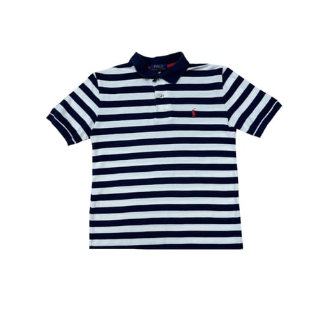 Used polo shirt<stripe>