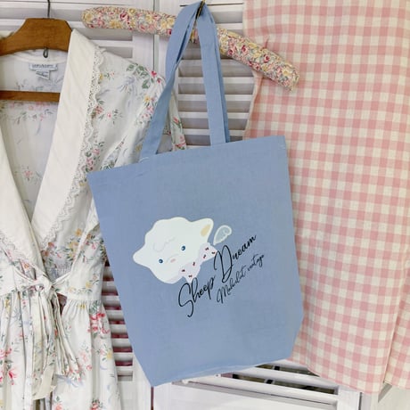 Original Sheep Dream tote bag<baby blue>