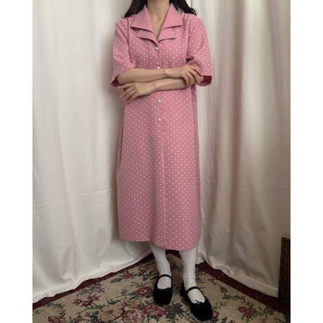 Vintage strawberry milk dot one-piece