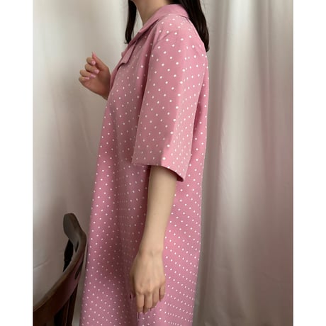 Vintage strawberry milk dot one-piece