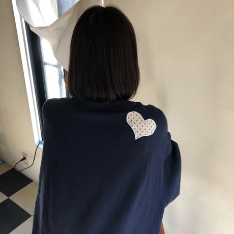 Vintage lovely heart wappen sweat