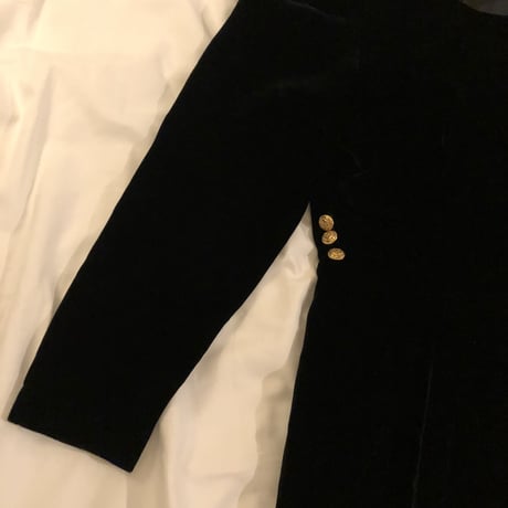 Vintage velor dress