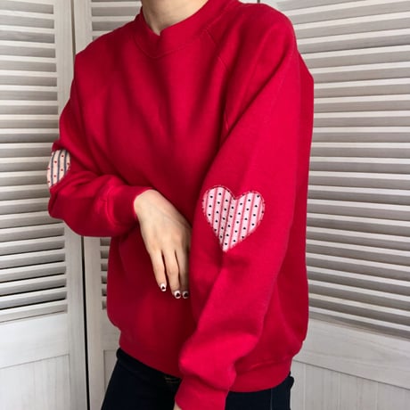Vintage country heart wappen sweat