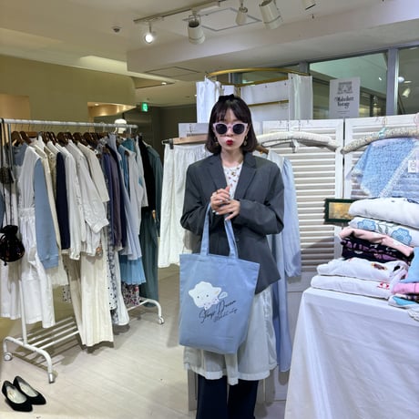 Original Sheep Dream tote bag<baby blue>