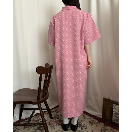 Vintage strawberry milk dot one-piece