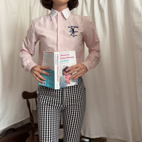 Used Polo baby pink embroidery shirt