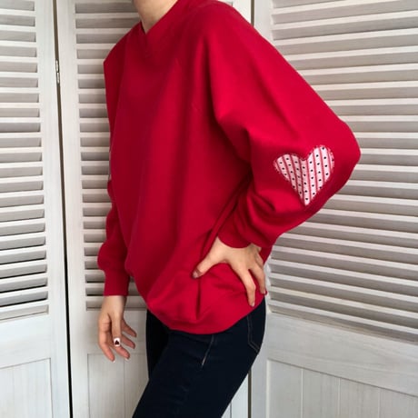 Vintage country heart wappen sweat