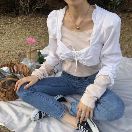 long sleeve tyrol blouse