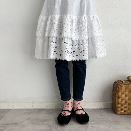 Vintage cotton frill skirt