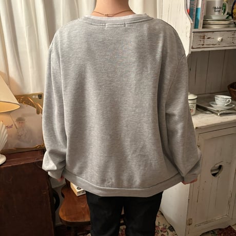 Vintage gray 3cat wappen sweat