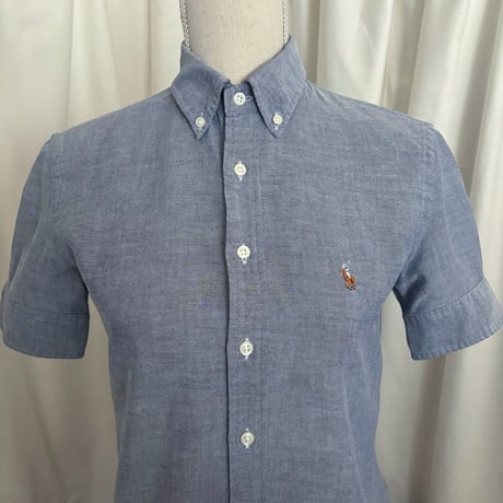 Vintage polo blue shirt