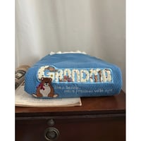 Vintage bear embroidery sweat