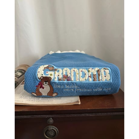 Vintage bear embroidery sweat