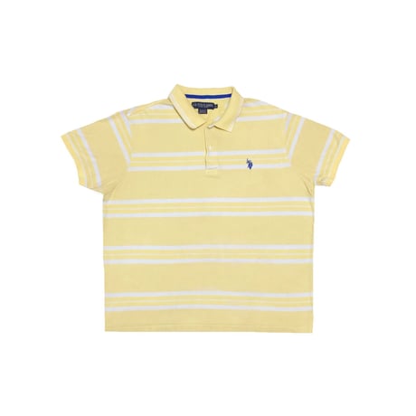 【Used polo shirt】Lemon×vanilla