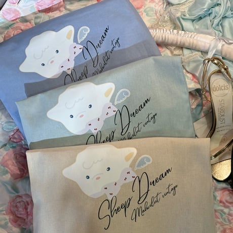 Original Sheep Dream tote bag<baby blue>