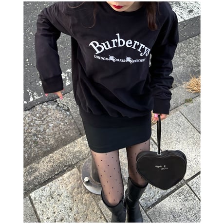 Burberrys embroidery sweat