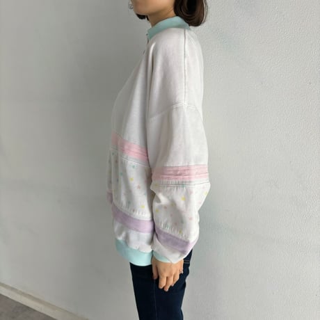 Vintage baby color star sweat