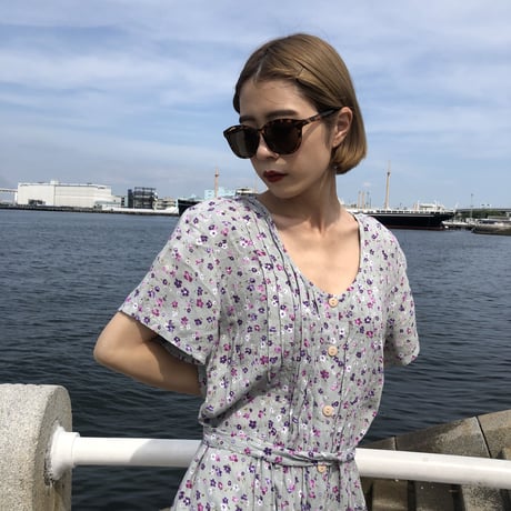 mint floral overalls