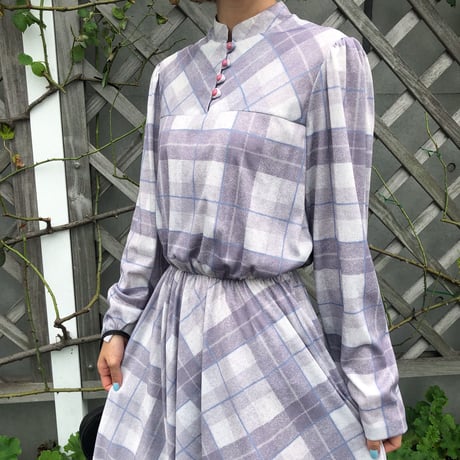 lovely check one-piece
