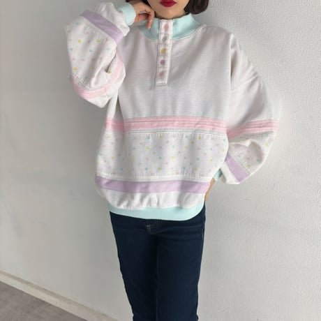 Vintage baby color star sweat