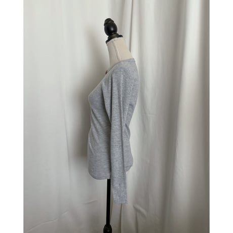 Vintage rose gray thermal tops(remake)